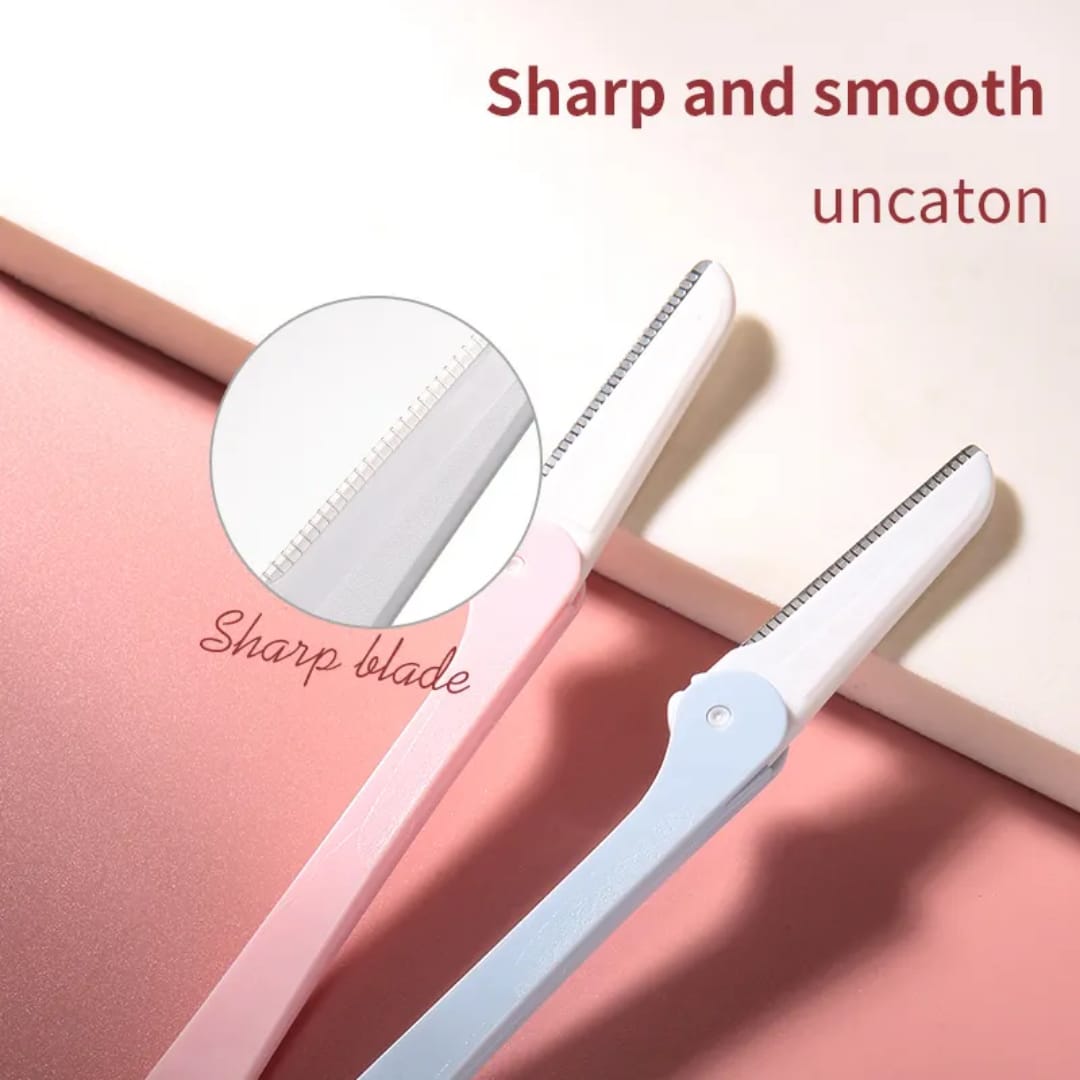 3pcs Eyebrow Razor Set with Replaceable Blades victoriastore.com.pk