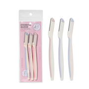 3pcs Plastic Makeup Eyebrow razor Set victoriastore.com.pk