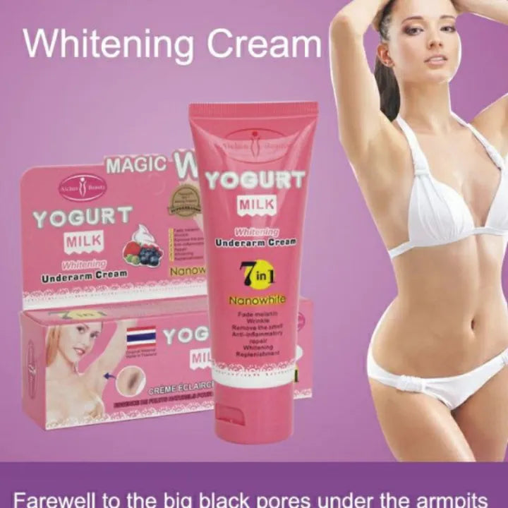 Aichun Beauty Magic White 7 In 1 Yogurt and Milk Under Arm Cream - 80g victoriastore.com.pk