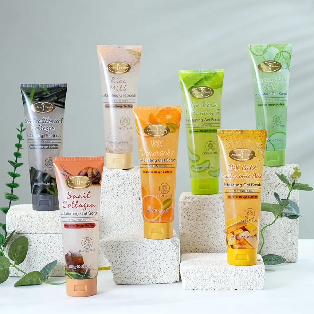 Aichun Beauty Organic Brightening Body Scrub victoriastore.com.pk