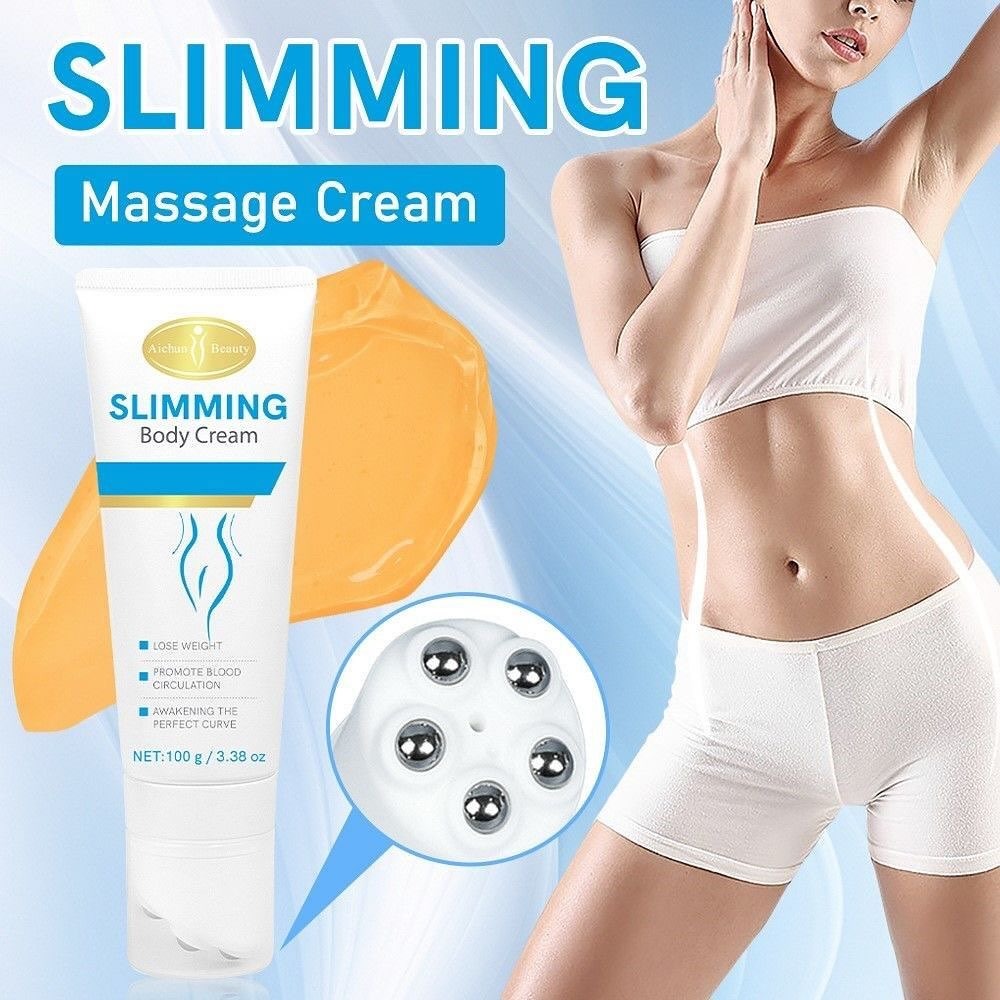 Aichun Beauty Multi-Action Shaping and Firming Cream with Massager 100g victoriastore.com.pk