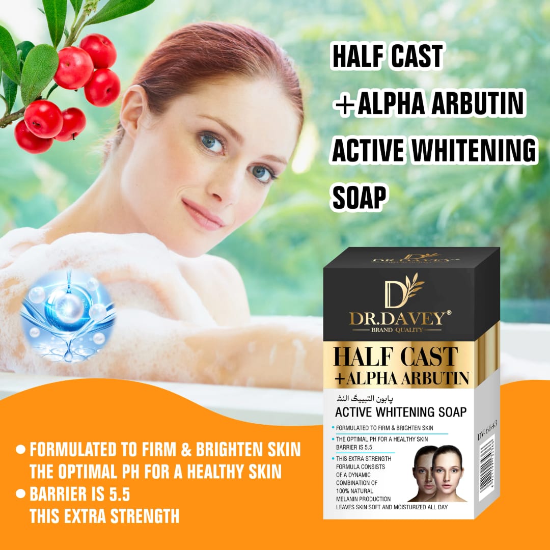 Alpha Arbutin Whitening Soap for Bright & Even Skin victoriastore.com.pk