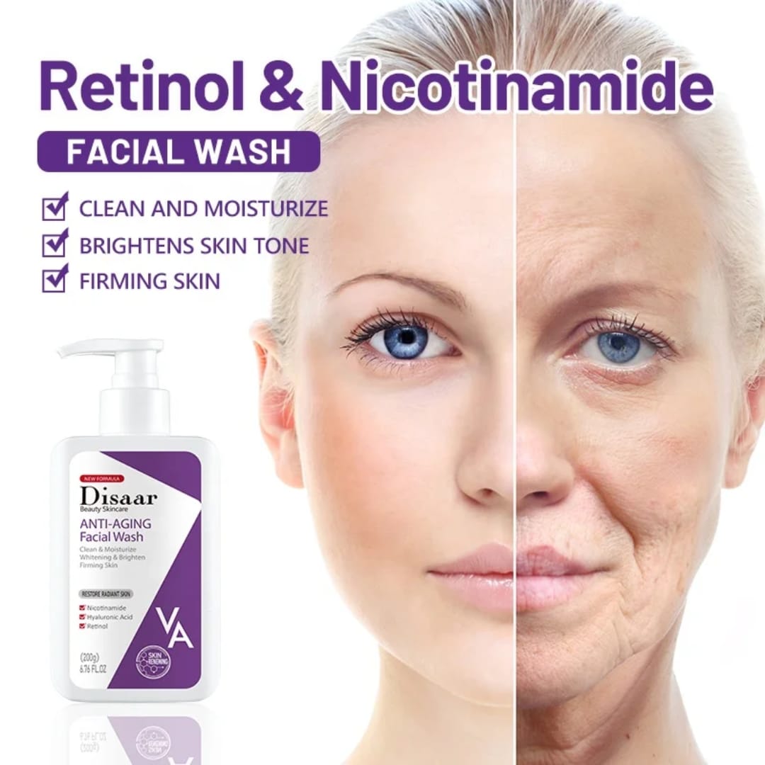 Anti-Aging Facial Wash with Retinol & Hyaluronic Acid victoria.com.pk