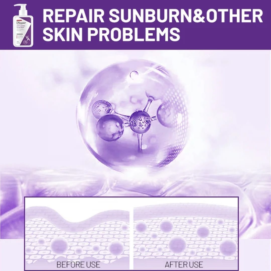 Anti-Aging Facial Wash with Retinol & Hyaluronic Acid victoria.com.pk