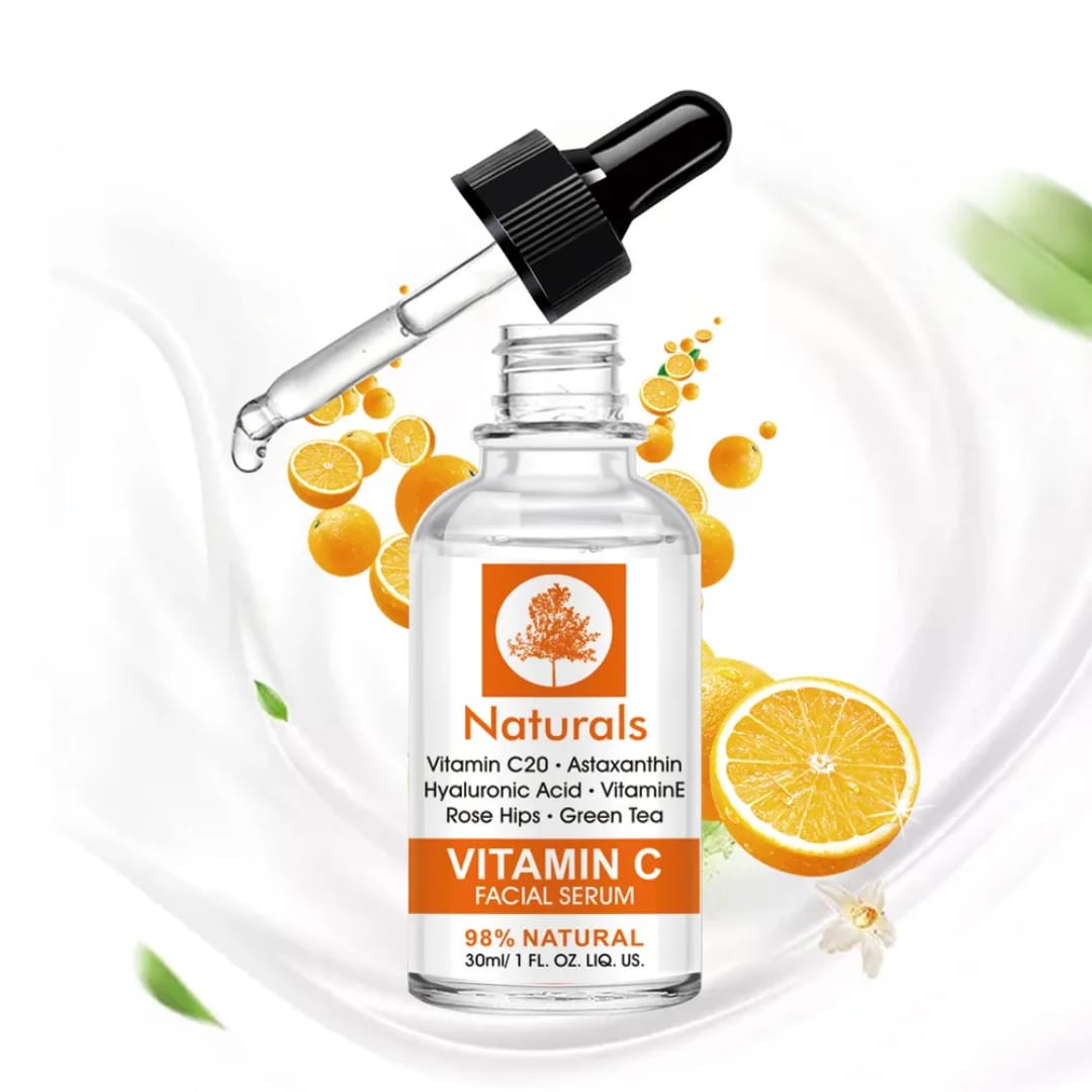 Cibee Organic Vitamin C Serum with Green Tea Anti Oxidant Moisturizing Firming Skin with Hyaluronic Acid Aging Skin Care Serum victoriastore.com.pk