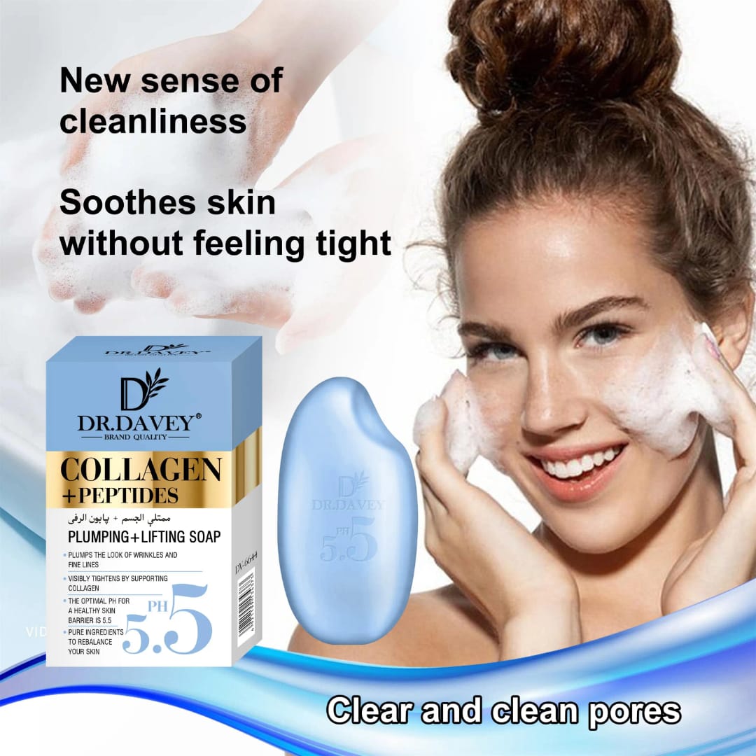 Collagen & Peptides Soap for Firming & Lifting Skin victoriastore.com.pk