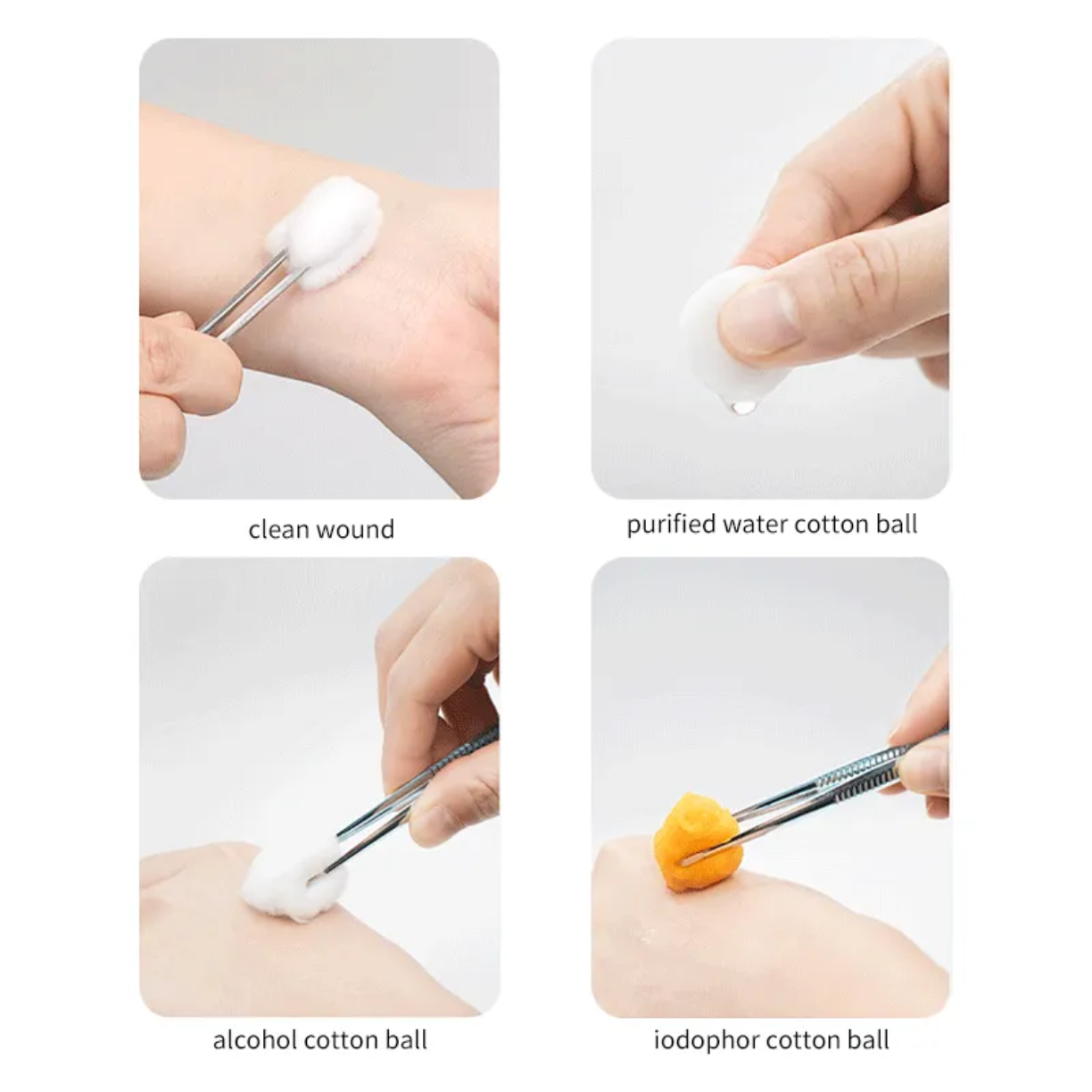 Disposable 100% Natural Cotton Pads Soft High Absorbent Cotton Balls victoriastore.com.pk