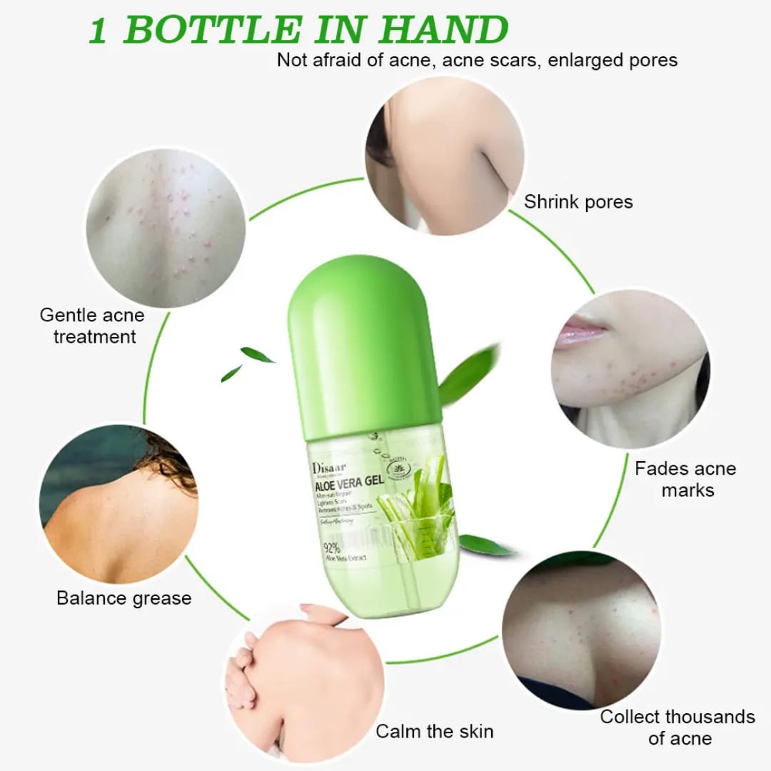Disaar Aloe Vera Gel Hydrating Skin Repair victoriastore.com.pk