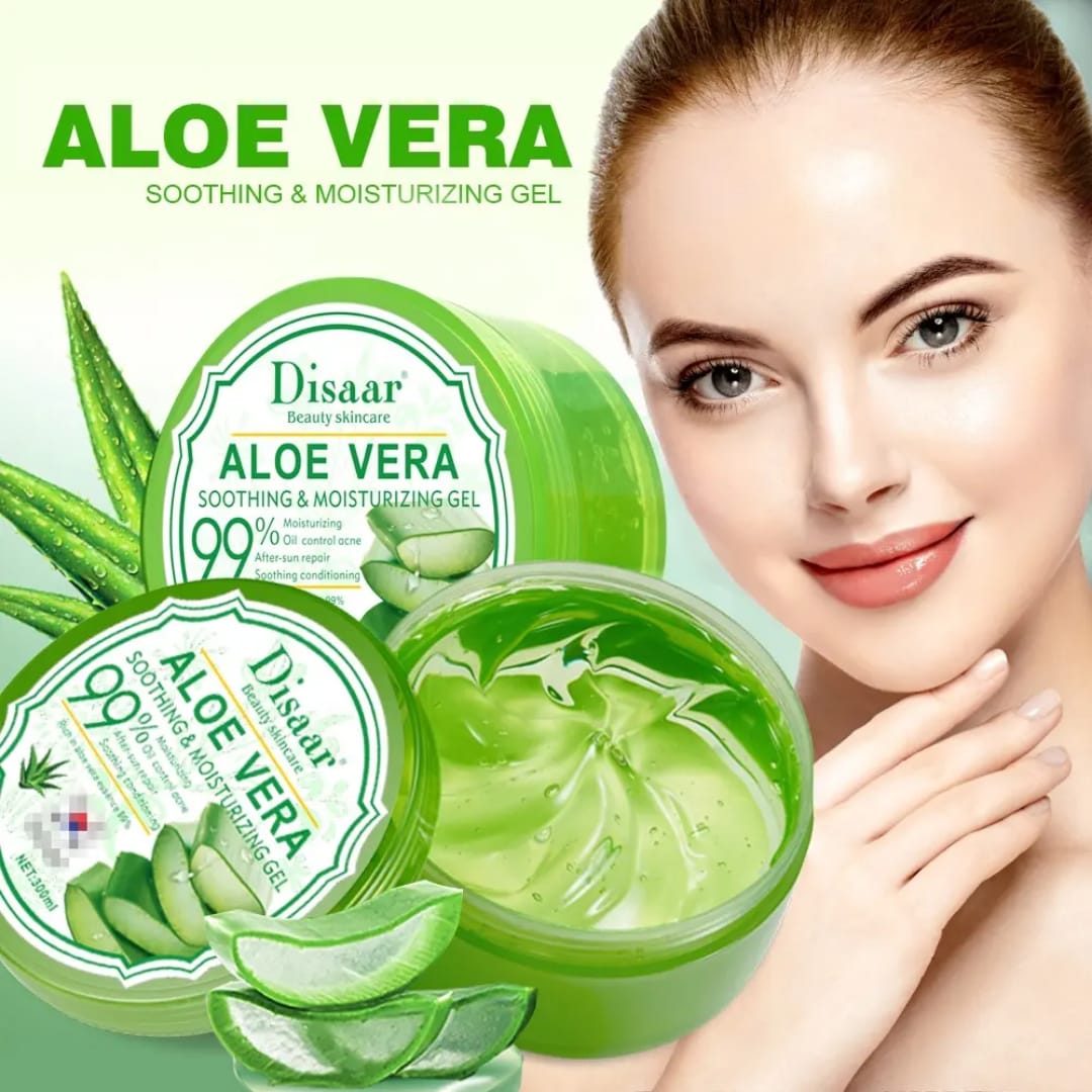 Disaar Aloe Vera Soothing & Moisturizing Gel 300ml victoriastore.com.pk