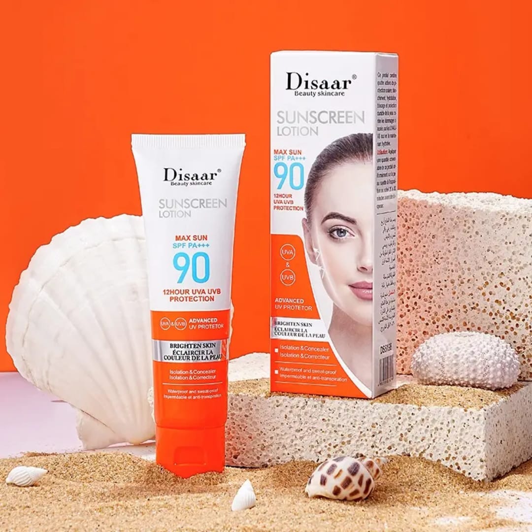 Disaar SPF90 Sunscreen Cream – Anti-UV Protection victoriastore.com.pk