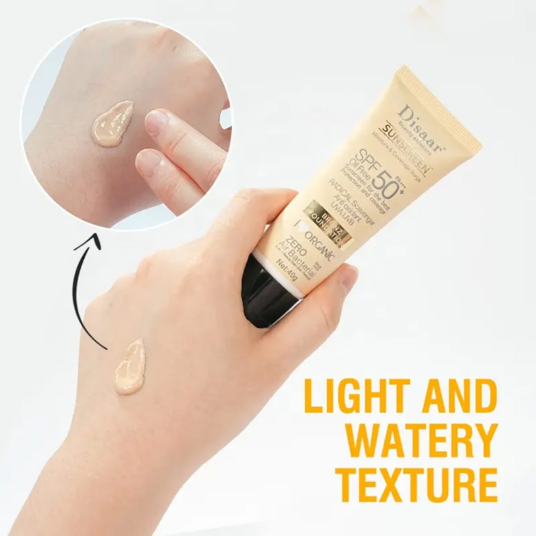 Disaar SPF50 Tinted Sunscreen Moisturizer victoriastore.com.pk