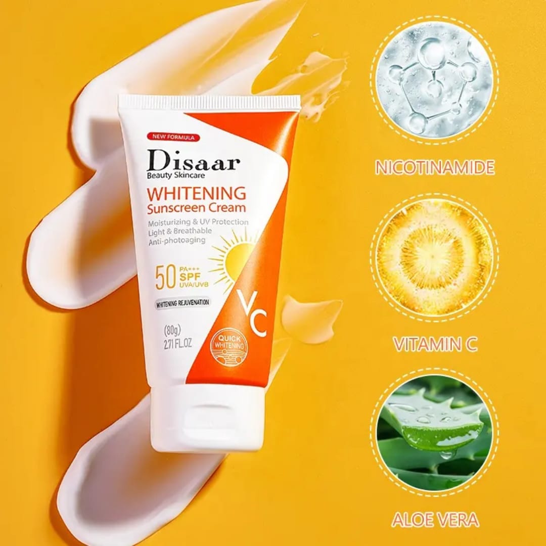 Disaar SPF50 Vitamin C Aloe Sunscreen victoriastore.com.pk
