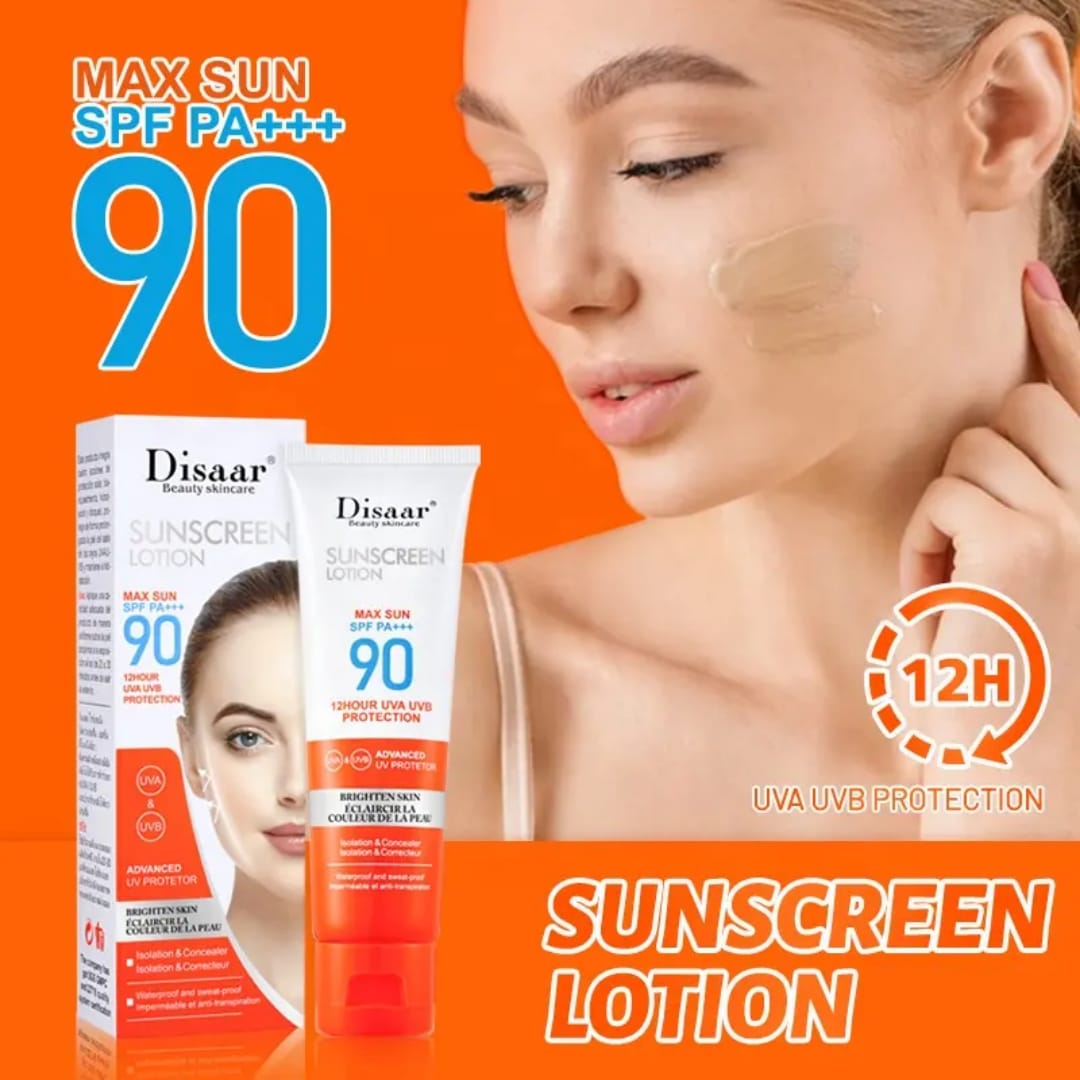 Disaar SPF90 Sunscreen Cream – Anti-UV Protection victoriastore.com.pk