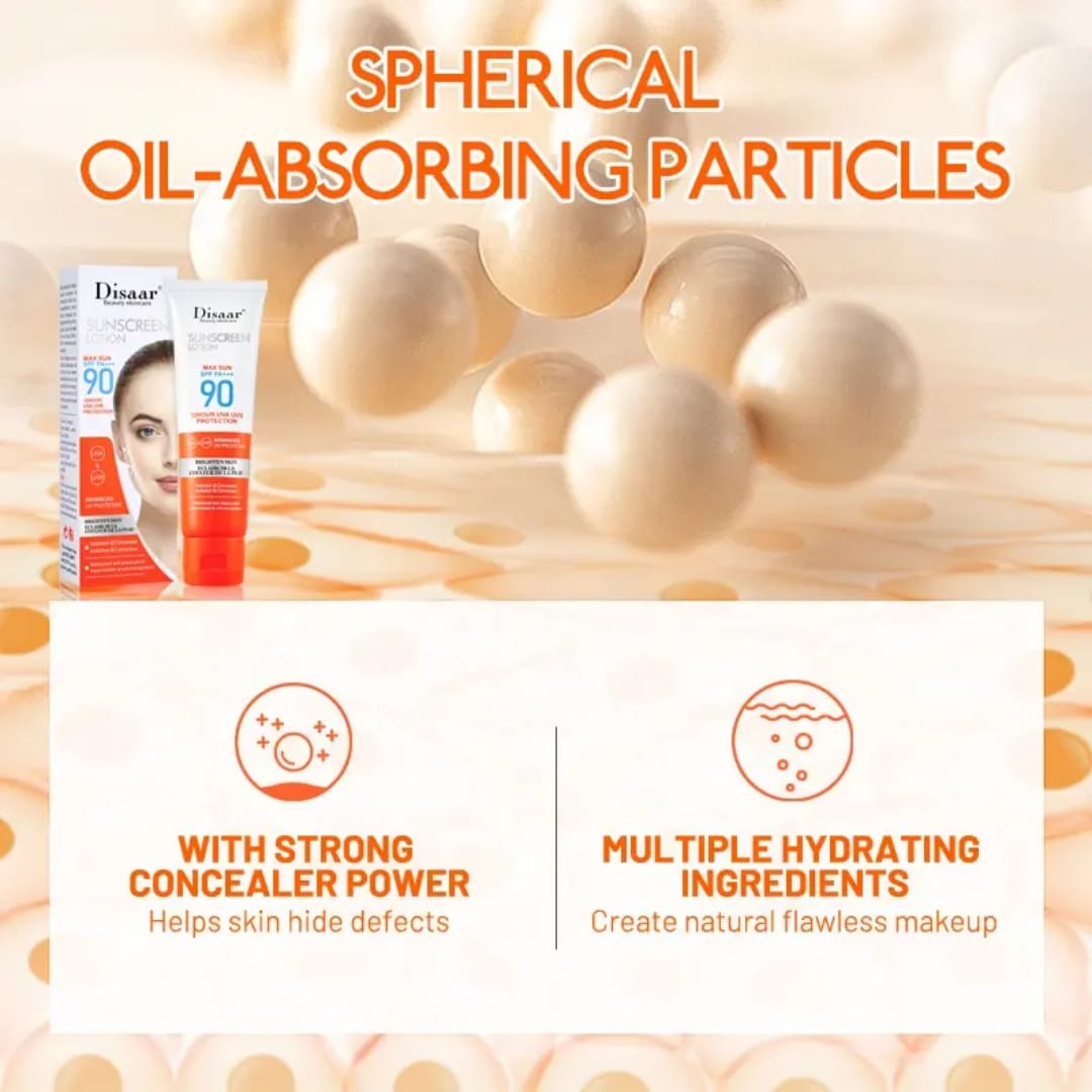 Disaar SPF90 Sunscreen Cream – Anti-UV Protection victoriastore.com.pk