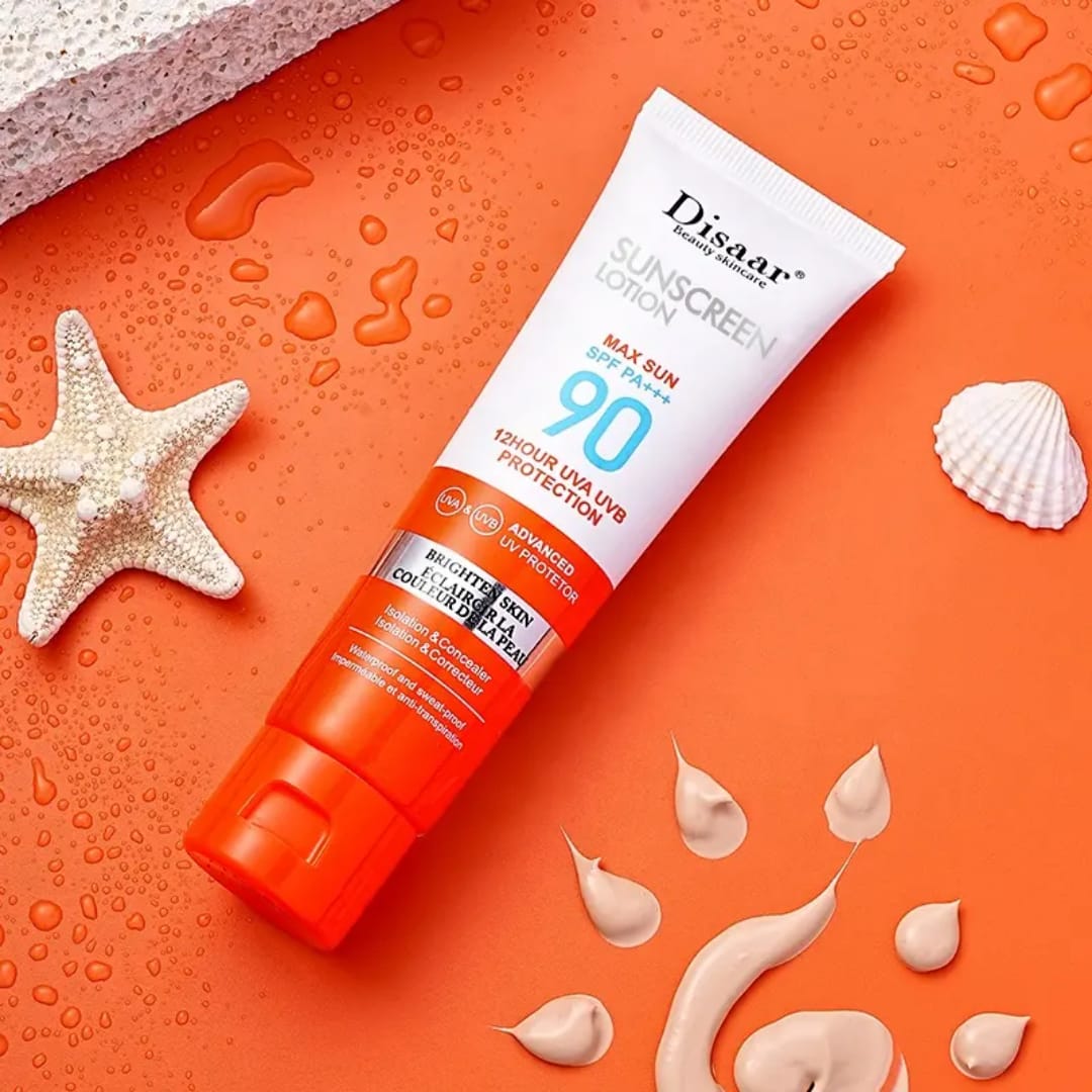 Disaar SPF90 Sunscreen Cream – Anti-UV Protection victoriastore.com.pk