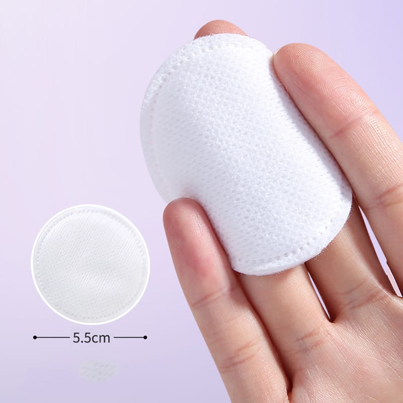 Double-Faced Cosmetic Cotton Pads – Soft & Absorbent Makeup Remover victoriastore.com.pk
