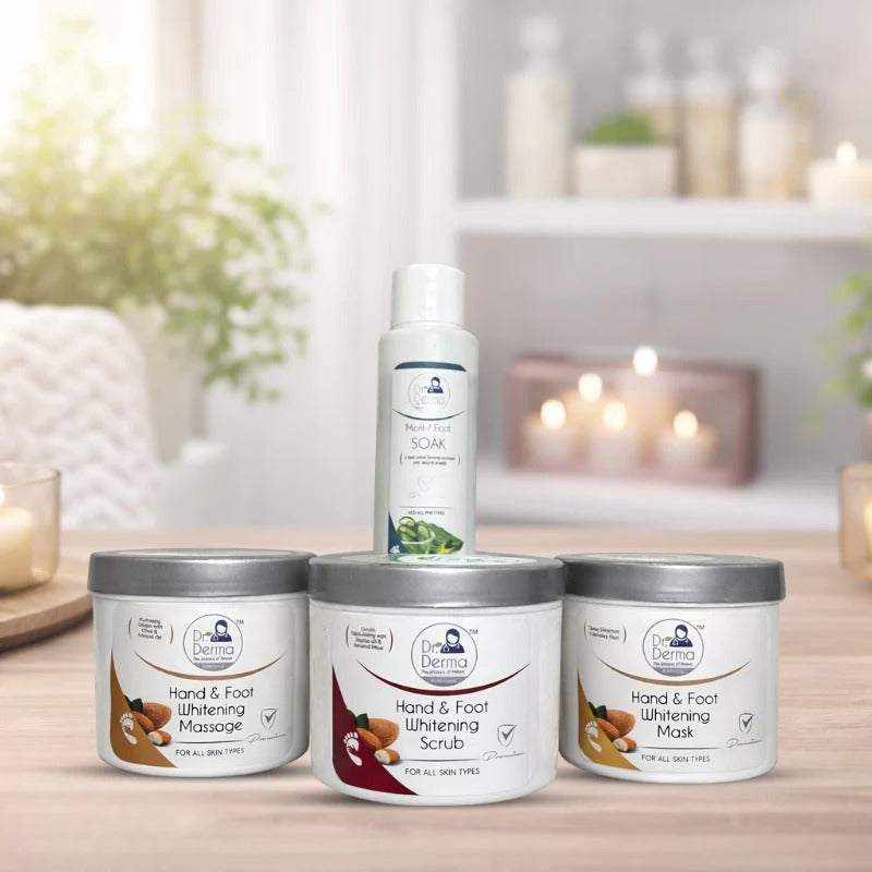 Dr. Derma Whitening Hand & Foot Kit | Brightening Care victoriastore.com.pk