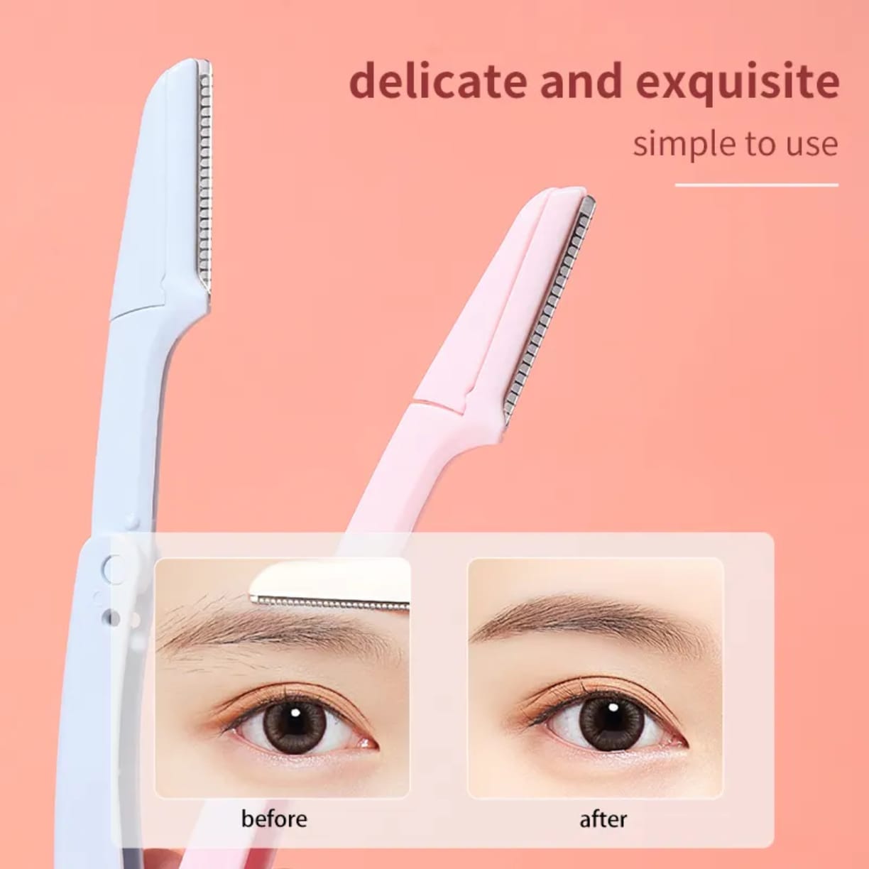 Eyebrow Trimmer Folding Brow Trimming Makeup victoriastore.com.pk