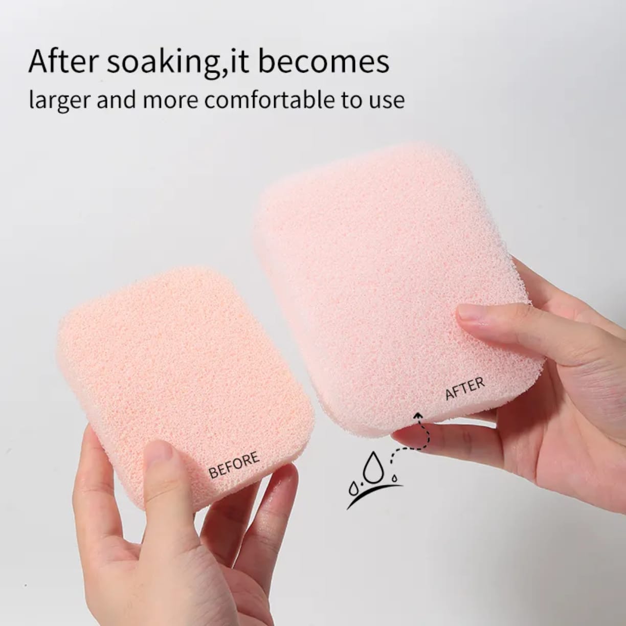 Facial Cleansing Sponge Gentle Skin Cleaning victoriastore.com.pk