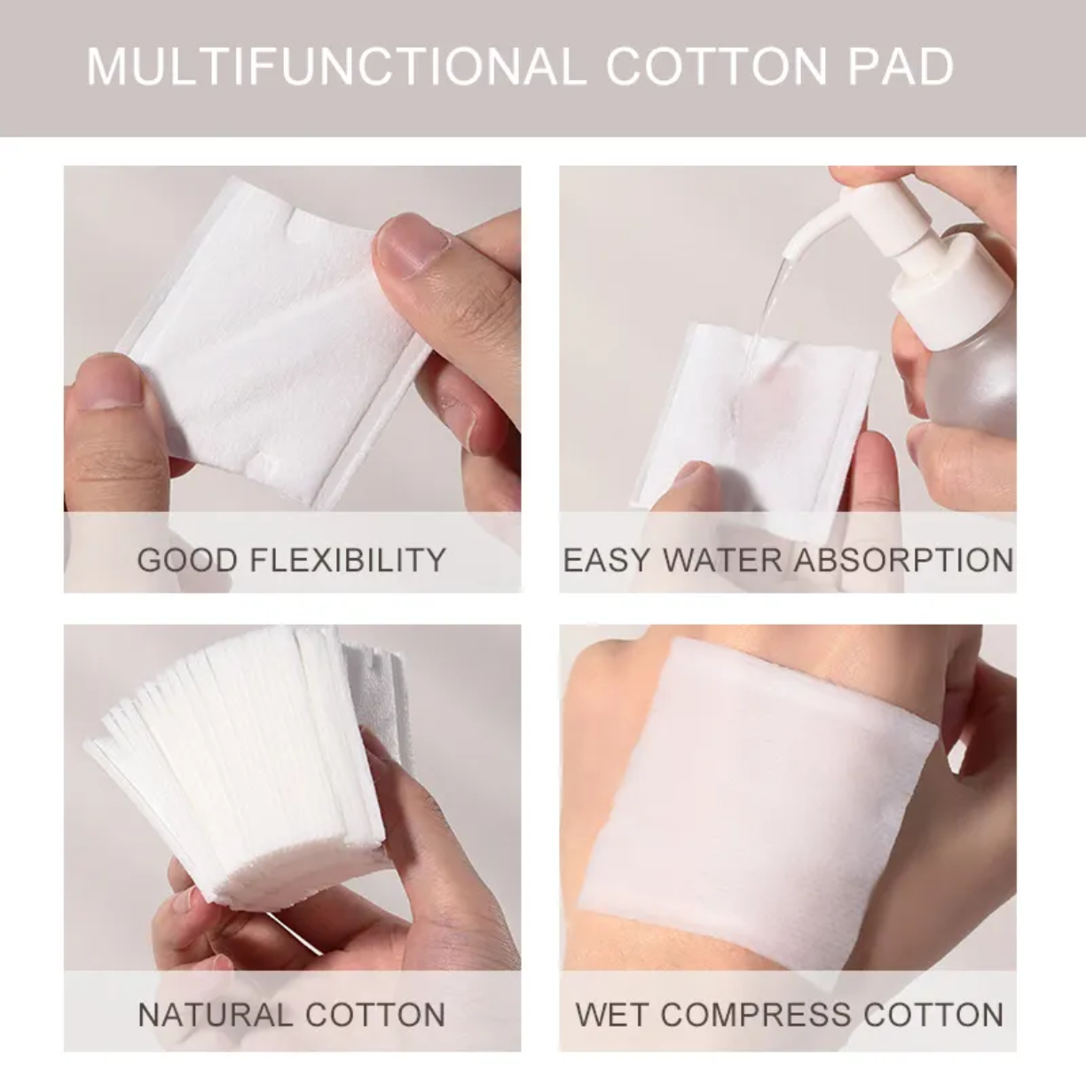 Eco-Friendly Cotton Pads for Makeup Removal | Face Care victoriastore.com.pk