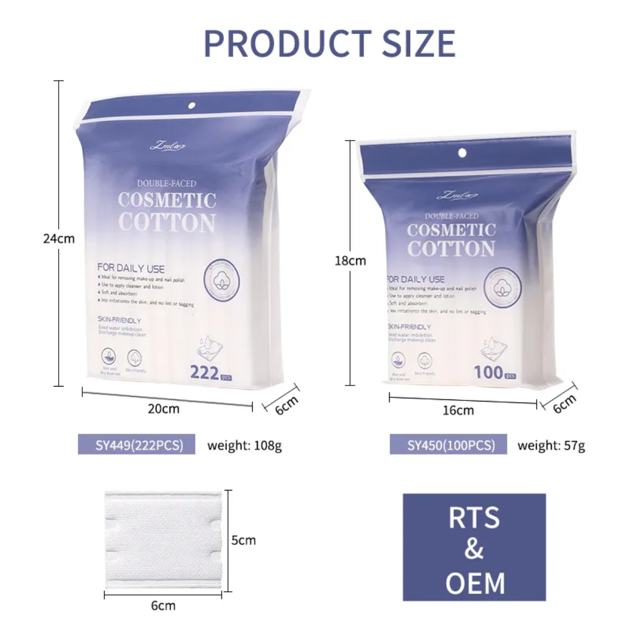 Eco-Friendly Cotton Pads for Makeup Removal | Face Care victoriastore.com.pk