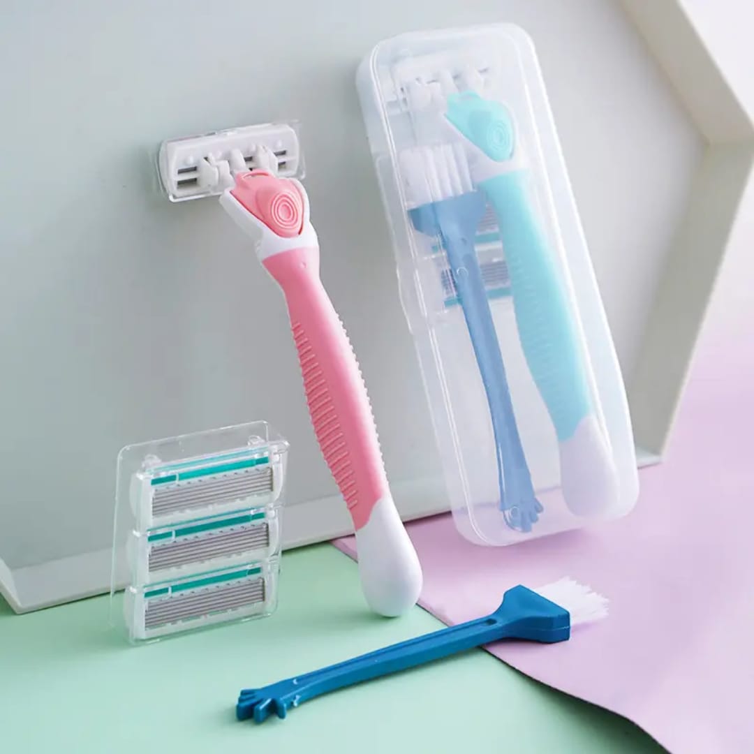 XRJ-ROO1 6-Blade Facial Razor for Women victoriastore.com.pk