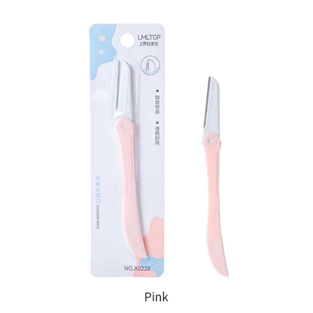 Folding Eyebrow Razor Multipurpose Face Hair Trimmer victoriastore.com .pk