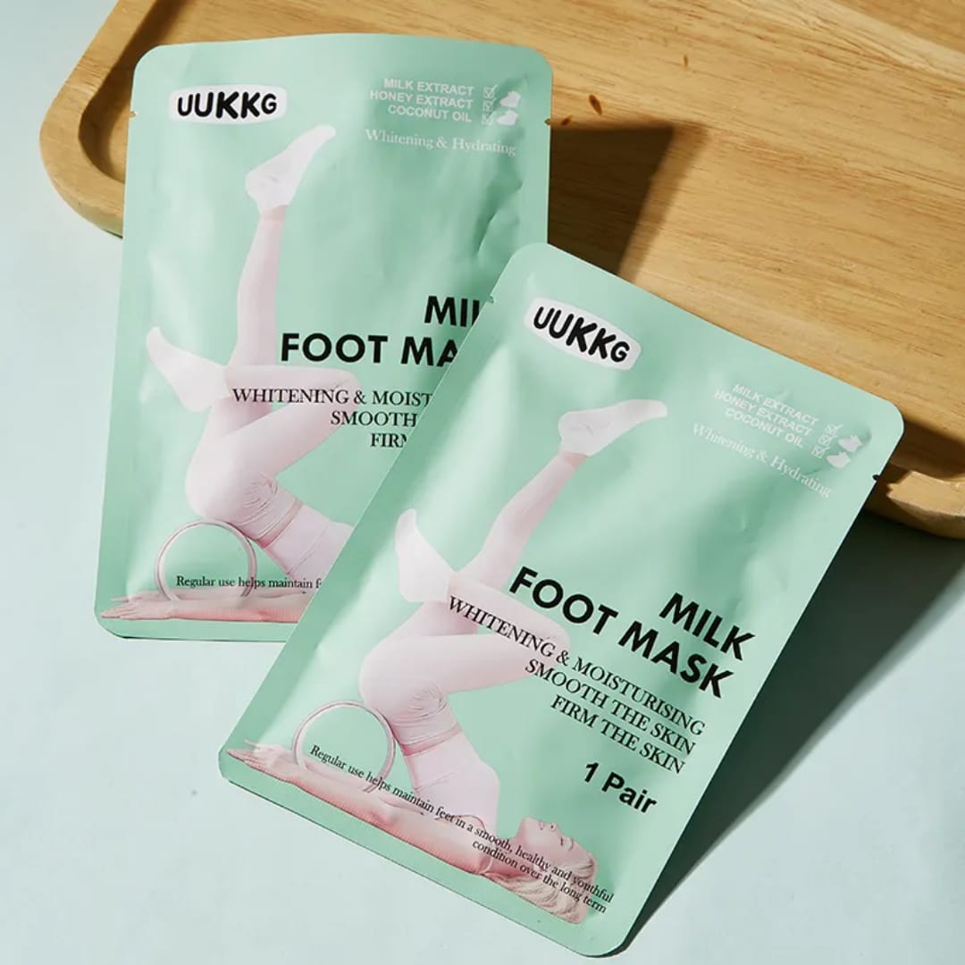 Milk Foot Mask – Hydrating & Softening Foot Care victoriastore.com.pk