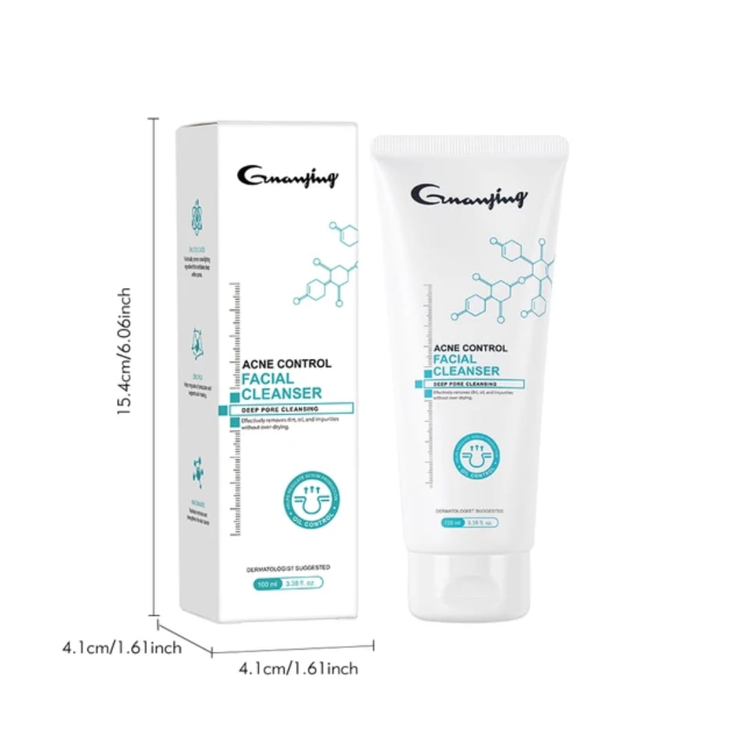 Guanjing Acne Control Facial Cleanser 100ml victoriastore.com.pk