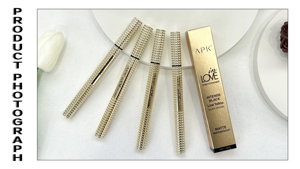 Intense Black Waterproof Eyeliner - Long Lasting Line Tattoo victoriastore.com.pk