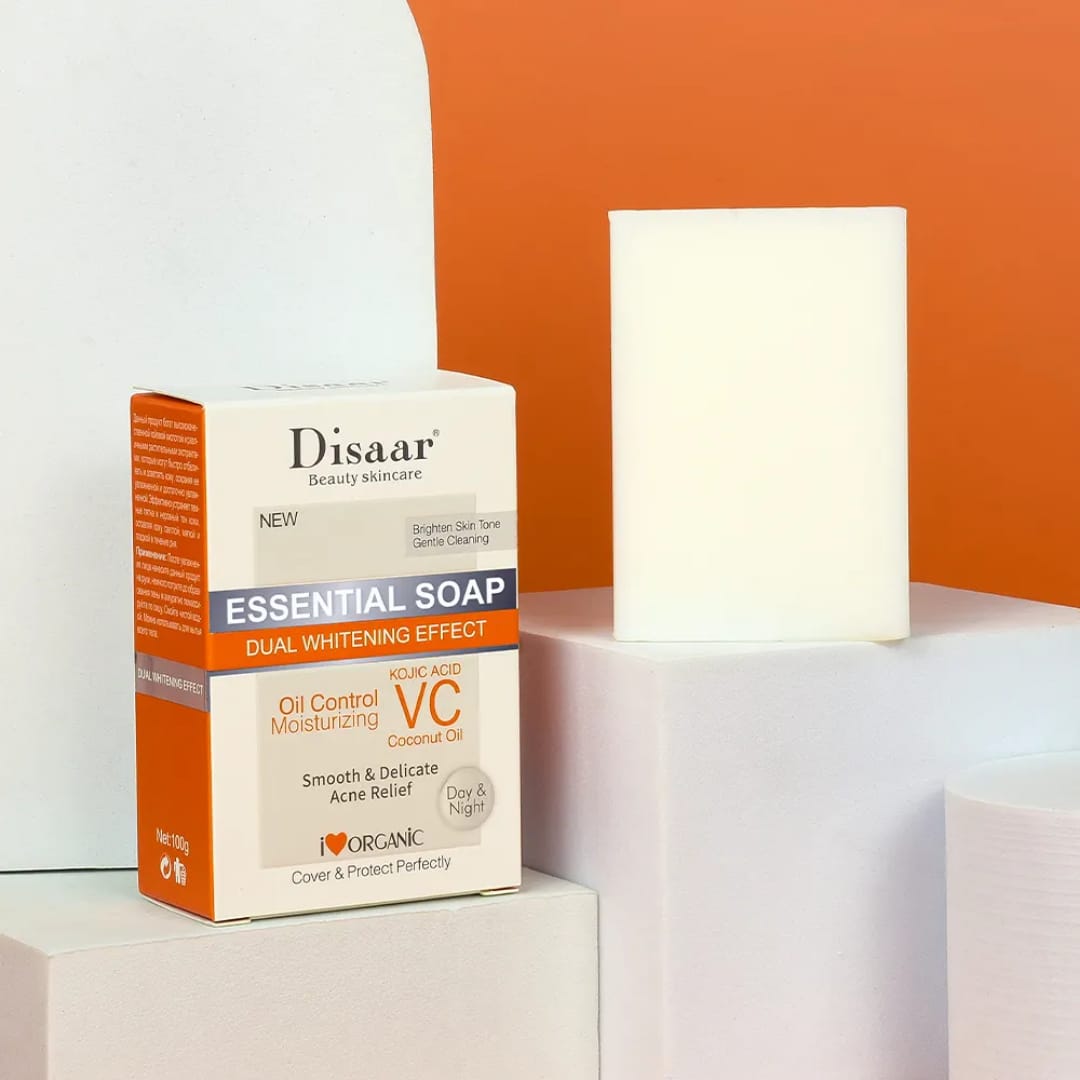 Kojic Acid Vitamin C Soap – Brightening & Oil Control victoriastore.com.pk
