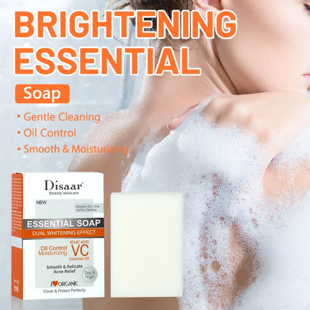Kojic Acid Vitamin C Soap – Brightening & Oil Control victoriastore.com.pk