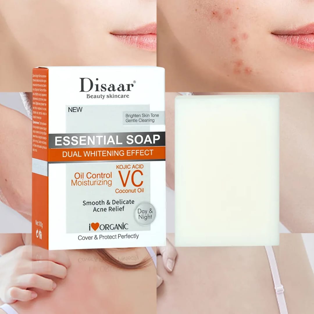 Kojic Acid Vitamin C Soap – Brightening & Oil Control victoriastore.com.pk