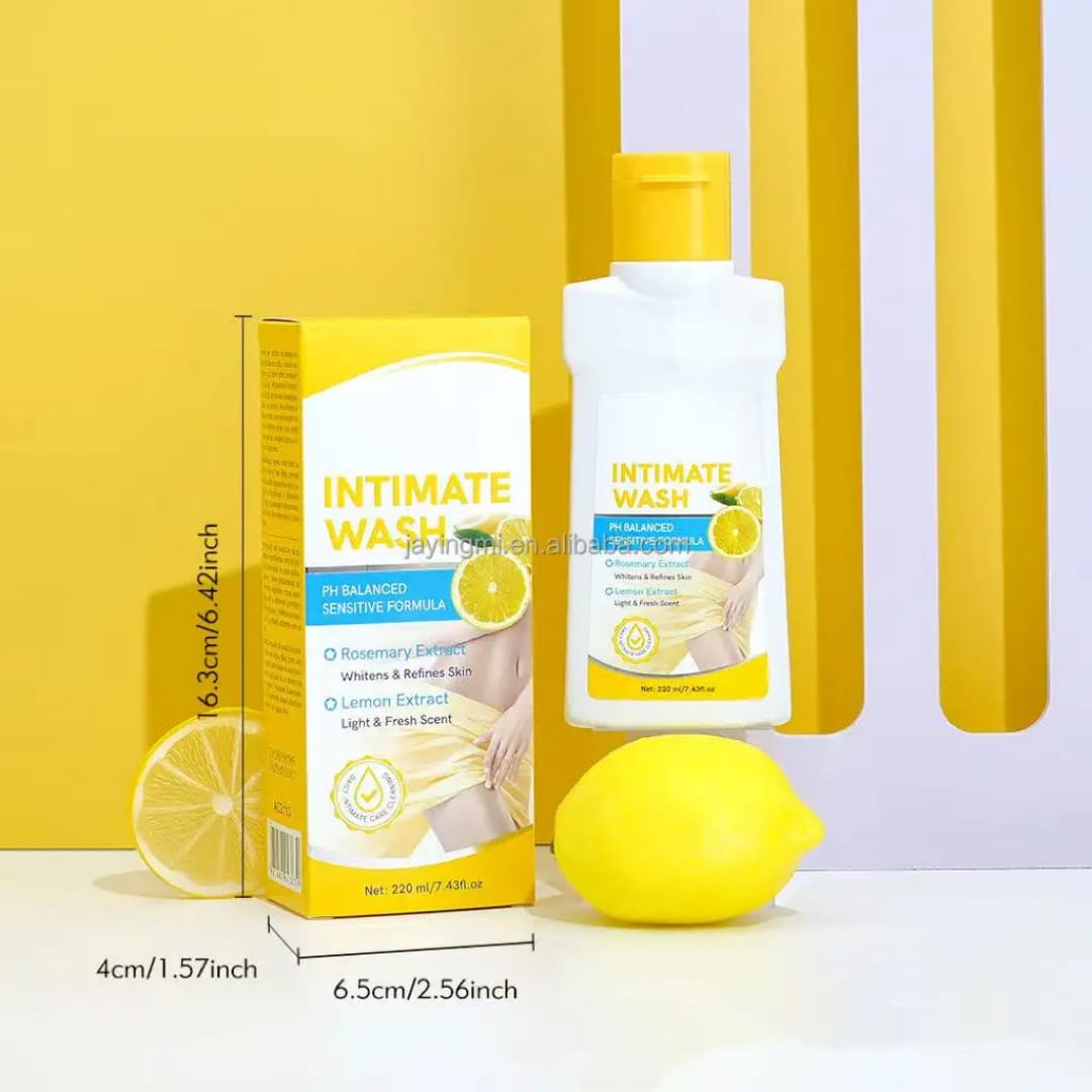 Lemon Intimate Wash with Rosemary – Gentle Care victoriastore.com.pk