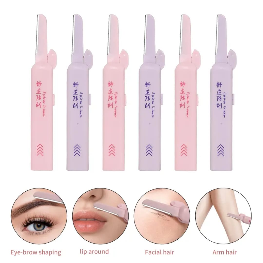 LMLTOP 2pcs Eyebrow Razor Set LLT40 victoriastore.com.pk