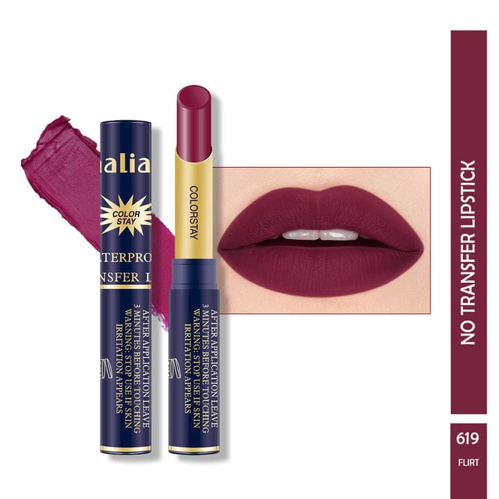 Maliao Color Stay Waterproof No-Transfer Lipstick victoriastore.com.pk