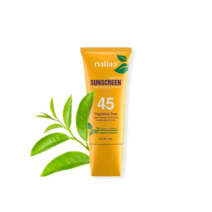 Maliao Green Tea Sunscreen SPF 45 PA+++ victoriastore.com.pk
