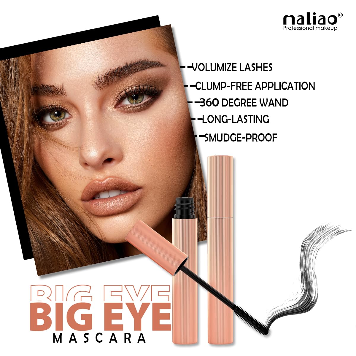 
Maliao HD Dense Waterproof Mascara | Victoria Store
 victoriastore.com.pk