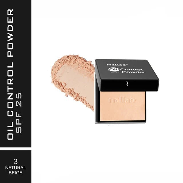 Maliao Oil Control Powder SPF 25 Matte Finish | Face Powder