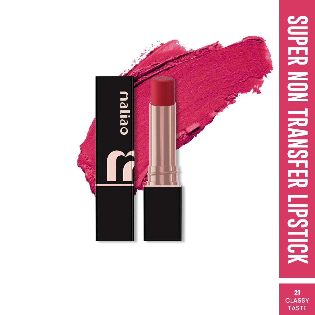 Maliao Super Non-Transfer Matte Lipstick  Long Lasting  victoriastore.com.pk