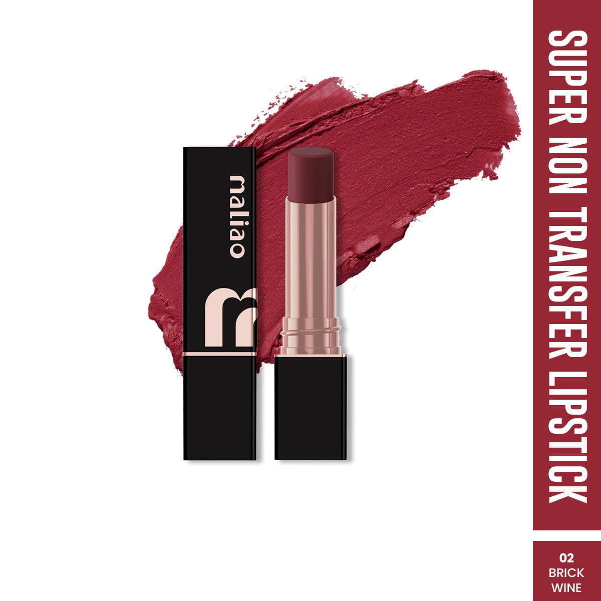 Maliao Super Non-Transfer Matte Lipstick  Long Lasting  victoriastore.com.pk