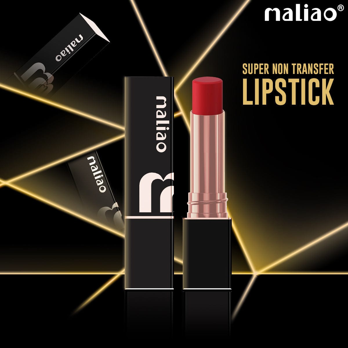 Maliao Super Non-Transfer Matte Lipstick  Long Lasting  victoriastore.com.pk
