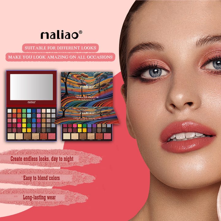 Maliao® Terraced Makeup Palette 56 Colors – Pro Kit victoriastore.com.pk