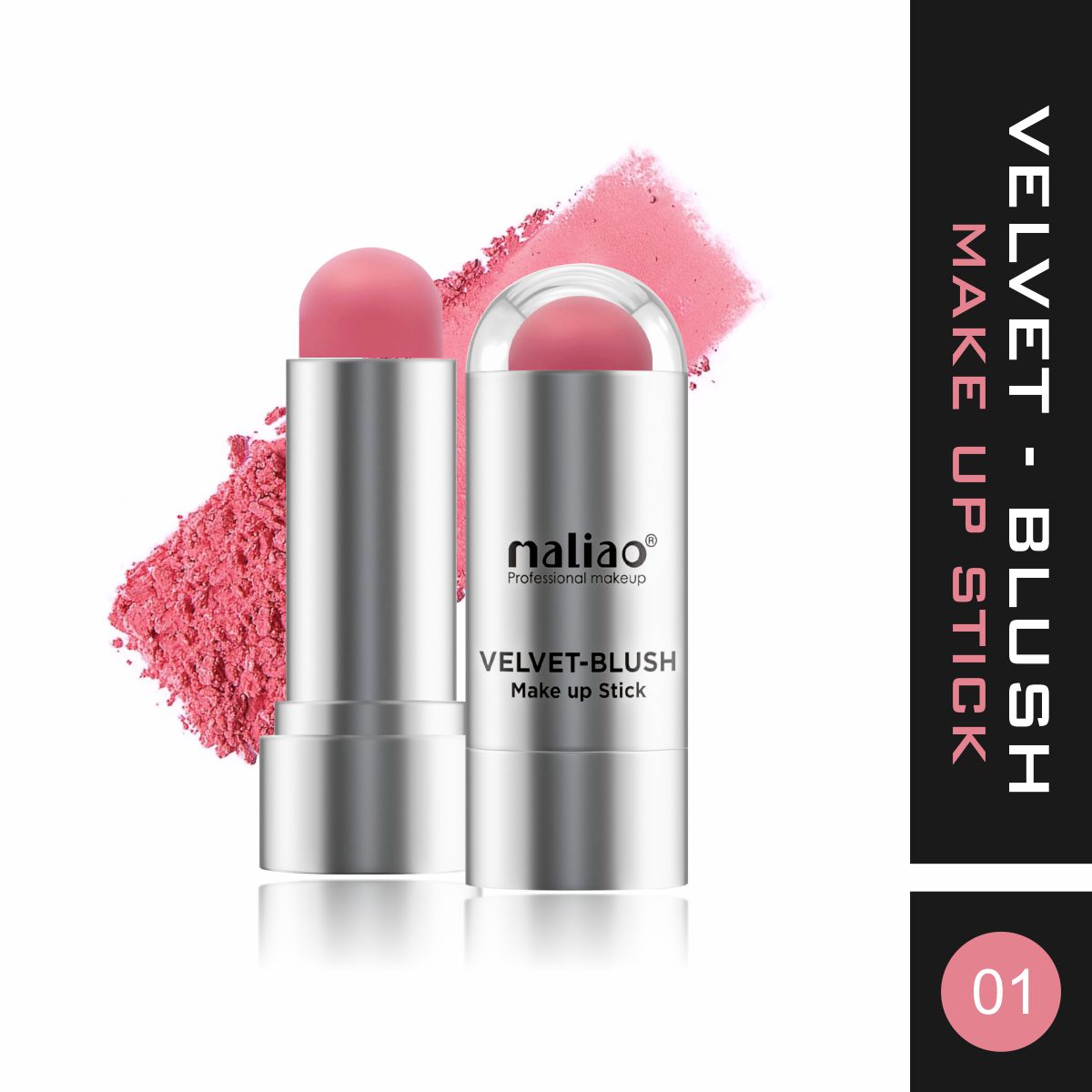 Maliao® Velvet Blush Stick – Creamy Glow Finish victoriastore.com.pk