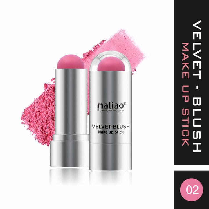 Maliao® Velvet Blush Stick – Creamy Glow Finish victoriastore.com.pk