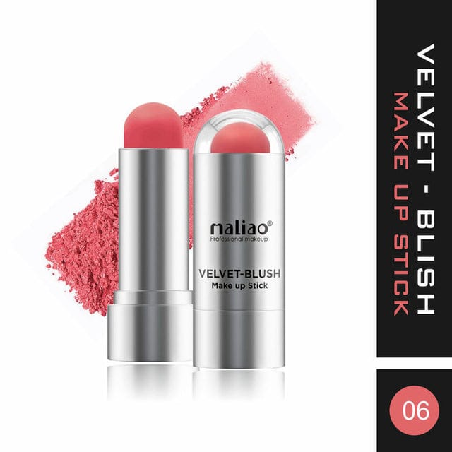 Maliao® Velvet Blush Stick – Creamy Glow Finish victoriastore.com.pk