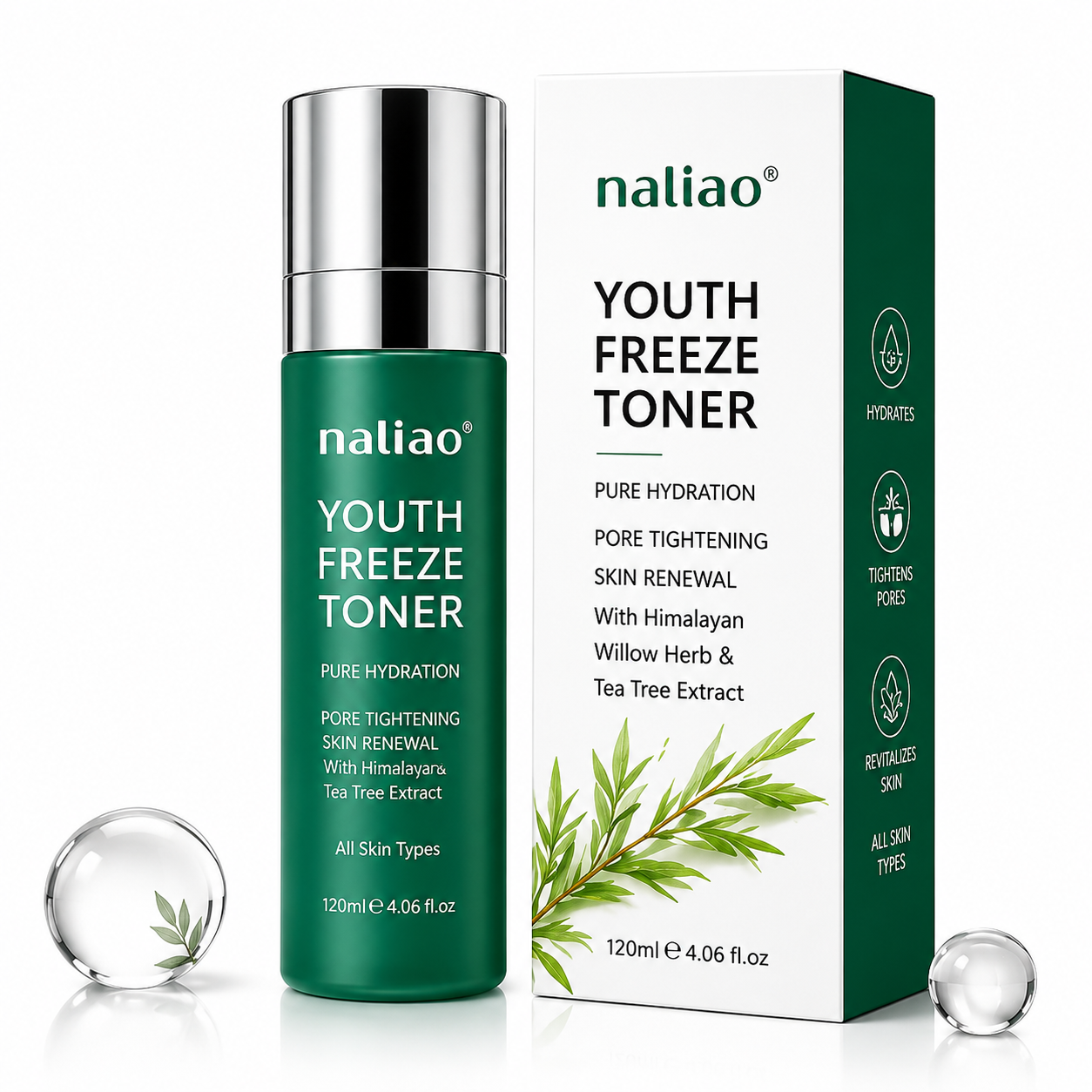 Maliao Youth Freeze Toner Hydrating Pore Tightening victoriastore.com.pk
