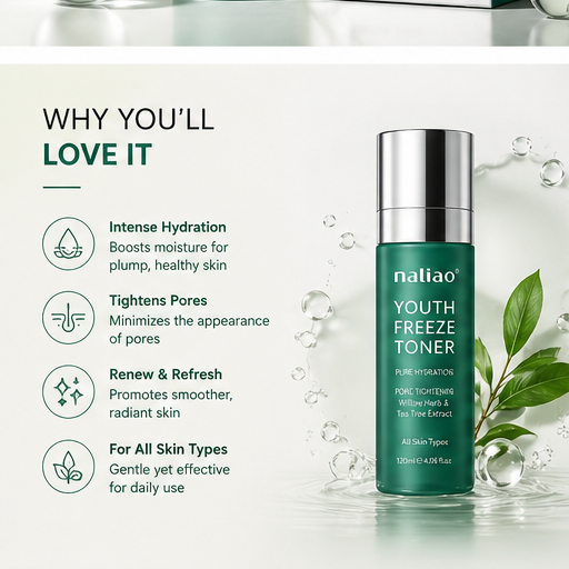 Maliao Youth Freeze Toner Hydrating Pore Tightening victoriastore.com.pk