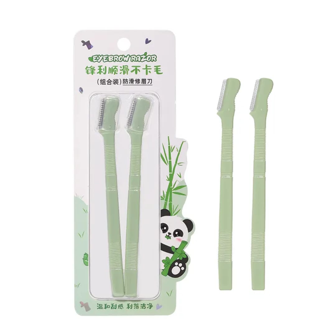 Mini Eyebrow Razor Set – Portable Dermaplaning Tool victoriastore.com.pk