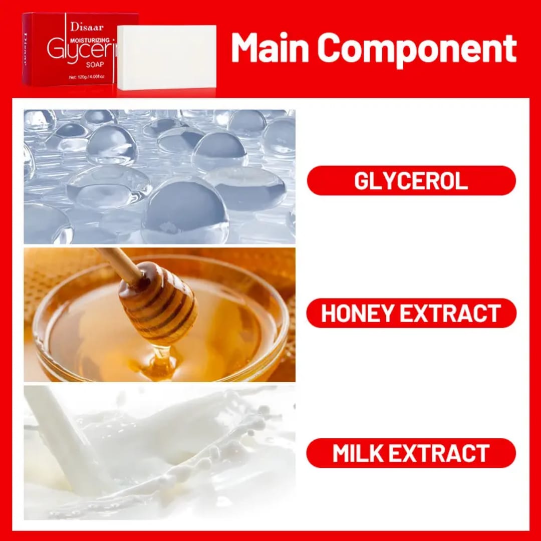 Moisturizing Glycerin Soap – Hydrating Skin Bar victoriastore.com.pk